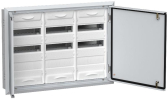 TITAN 5 Корпус металлический ЩРв-108 (3х36) 630х885х130мм IP31 белый (две двери) - артикул TI5-50-V-3X036-31