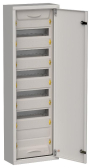 TITAN 5 Корпус металлический ЩРн-72 (1х72) 960х310х140мм IP31 серый (одна дверь) IEK - артикул TI5-50-N-072-31-7035