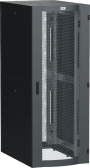 Шкаф серверный ITK LINEA S 19'' 42U 800х1000мм перфорированная дверь черный - IEK (ИЭК), артикул LS05-42U81-2PP