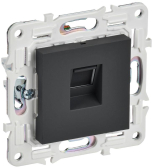 SKANDY Розетка компьютерная RJ45 кат.5E SK-K01G графит IEK - IEK (ИЭК), артикул SK-K10-1-K53