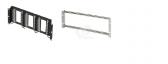 Рама для крепления 9 плинтов 2U типа Krone, черн - артикул KF90-2U05A