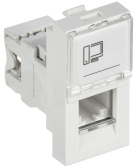 PRIMER РКИ-10-00-П-6 Розетка компьютерная RJ45 UTP кат.6 (1 модуль) белая IEK - IEK (ИЭК), артикул PR-KK40D-RI-0-1-C06U-K01