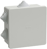 Коробка распределительная 85х85х40 IP44 КМ41235 - IEK (ИЭК), артикул UKO11-085-085-040-K41-44