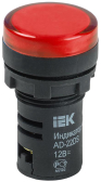 Лампа светодиодная AD-22DS сигнальная красная - IEK (ИЭК), артикул BLS10-ADDS-012-K04