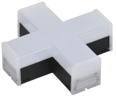 Светильник LED X-образный 1010 12Вт 4000К 180х180мм чер - артикул LT-LDCK-X-1010-12-40-K02