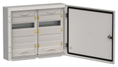 TITAN 5 Корпус металлический ЩРн-48 (2х24) 460х570х140 IP54 сер - артикул TI5-50-N-2X024-54-7035