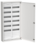 TITAN 5 Корпус металлический ЩРн-168 (2х84) 1085х570х140мм IP31 белый (одна дверь) IEK - артикул TI5-50-N-2X084-31