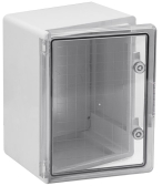 Корпус пластиковый ЩМПп 400х300х220мм прозрачная  дверь УХЛ1 IP65 - IEK (ИЭК), артикул MKP92-N-403022-65