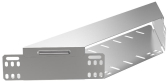 Отвод Т-образный горизонтальный 50х100 - IEK (ИЭК), артикул CLM50D-OTG-050-100