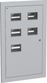 Корпус металлический ЩЭ-5-2 (890х550х157мм) 36 УХЛ3 IP31 - артикул MKM44-05-31