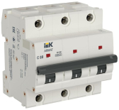 Выключатель автоматический M10H 3P C 80А - IEK (ИЭК), артикул AR-M10H-3-C080