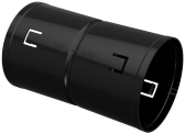 Муфта соединительная для двустенной трубы d=110 - артикул CTA12D-M110-K02-R