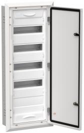 TITAN 5 Корпус металлический ЩРв-60 (1х60) 880х365х130мм IP31 белый (одна дверь) - IEK (ИЭК), артикул TI5-50-V-060-31