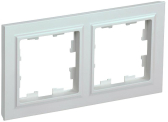 BRITE Рамка 2 поста РУ-2-БрЖ жемчуг - артикул BR-M22-K36
