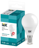 Лампа светодиодная G45 шар 9Вт 230В 4000К E14 - IEK (ИЭК), артикул LLE-G45-9-230-40-E14