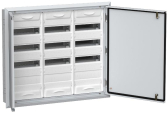 TITAN 5 Корпус металлический ЩРв-144 (3х48) 755х885х130мм IP31 белый (две двери) - артикул TI5-50-V-3X048-31