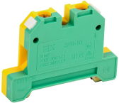 Клемма ЗНИ-10 мм.кв Земля - IEK (ИЭК), артикул YZN20-010-K52