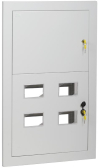 Корпус металлический ЩЭ-4-2 36 УХЛ3 IP30 - артикул IND-MKM12-04-30