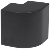 ELECOR Угол внешний КМН 40х25 черный (4шт/компл) | EL-KK10D-N-040-025-K02 | IEK - артикул EL-KK10D-N-040-025-K02