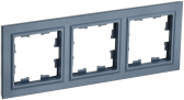 BRITE Рамка 3 поста РУ-3-БрМ маренго - артикул BR-M32-K35