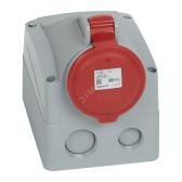 Розетка накладная - 32 А - 3К+З - 380 В - IP 44 (090161) - артикул 090161