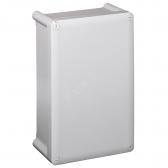 Коробка промышленная пластиковая - IP55 - IK07 - RAL 7035 - 180x140x86 мм - сплошная крышка - артикул 035950