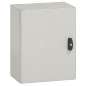 Шкаф металлический Atlantic IP55 IK10 RAL7035 400x300x200 вертикальный (35502) - артикул 35502