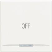 Axolute Клавиши с символами для системы автоматизации для 1 функции - 2 модуля, OFF, цвет белый - артикул HD4915M2AA
