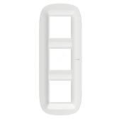 Axolute Накладки декоративные в форме эллипса White/белый Corian на 2+2+2 модуля - артикул HB4802M3CGW