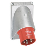 Встраиваемая вилка Hypra - IP 44 - 3К+Н+З - 32 А - металл | 052864 | Legrand - артикул 052864