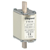 Предохранитель типа gG - размер 00 - с индикатором - 50 A | 016330 | Legrand - Legrand, артикул 016330