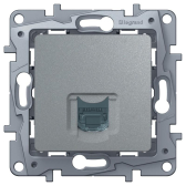 Etika Алюминий Розетка компьютерная RJ45 6 кат. UTP | 672453 | Legrand - артикул 672453
