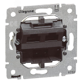 Galea Life Розетка компьютерная RJ45 2 выхода категория 5е UTP (775762) - артикул 775762