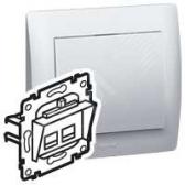 G Life Розетка RJ45 Кат 5Е UTP 2 вых. - артикул 775764