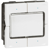 KNX Mosaic. Пульт 4-клавишный 4-канальный - Legrand, артикул 078491