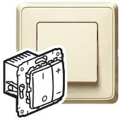 CARIVA Диммер 500Вт в рамку бежевый (773715) - Legrand, артикул 773715