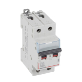 Выключатель автоматический двухполюсный 20А C DX3-E 6кА (407278) - артикул 407278