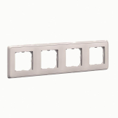 Cariva Diy Рамка 4 Поста Песок | 695995 | Legrand - артикул 695995