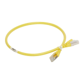 Патч-корд S/FTP категория 6а PVC 0,5 м желтый | 051816 | Legrand - артикул 051816