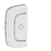 Valena ALLURE Белый MyHome Накладка механизма BUS/SCS.С символом "Освещение" 1 мод Уст слева | 755528 | Legrand - артикул 755528