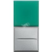 Axolute Кнопка AXIAL с рассеивателем 1Р зеленый 12 В~ 10А алюминий (HC4038V/12) - артикул HC4038V/12
