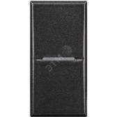 Axolute Кнопка 1Р (NO) 16А 250В~ 1 модуль винтовые клеммы AXIAL антрацит (HS4005) - артикул HS4005