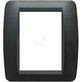Накладка 3+3 модуля, Черный Графит - артикул L4826GFN