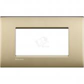 LivingLight Рамка AIR 4 поста Матовое золото (LNC4804OF) - артикул LNC4804OF