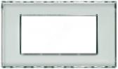 LivingLight Рамка прямоугольная 4 поста Kristall (LND4804KR) - артикул LND4804KR