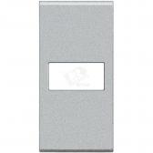LivingLight Клавиша Axial с 1 отверстием для вставки символа 1 модуль алюминий (NT4916T) - артикул NT4916T