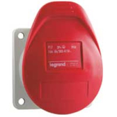 Розетка встраиваемая прямая 16А 3К+З 380В IP44 (057358) - Legrand, артикул 057358