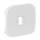 Valena ALLURE Лицевая панель розетки USB Белая (754755) - артикул 754755