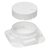Монтажная коробка для заливки в бетон (65mm) пластик (088069) - артикул 088069
