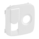 Valena ALLURE Лицевая панель розетки TV-RJ45 Жемчуг (754839) - артикул 754839